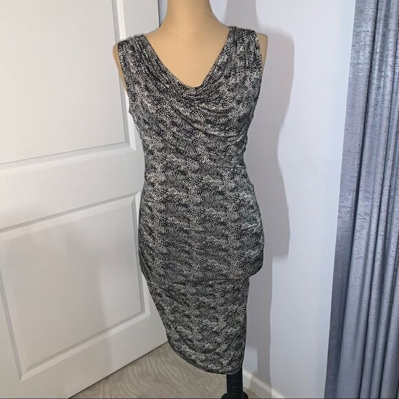 MNG by Mango Dalmatian Animal Printed Maxi Dress - Picture 1 of 6